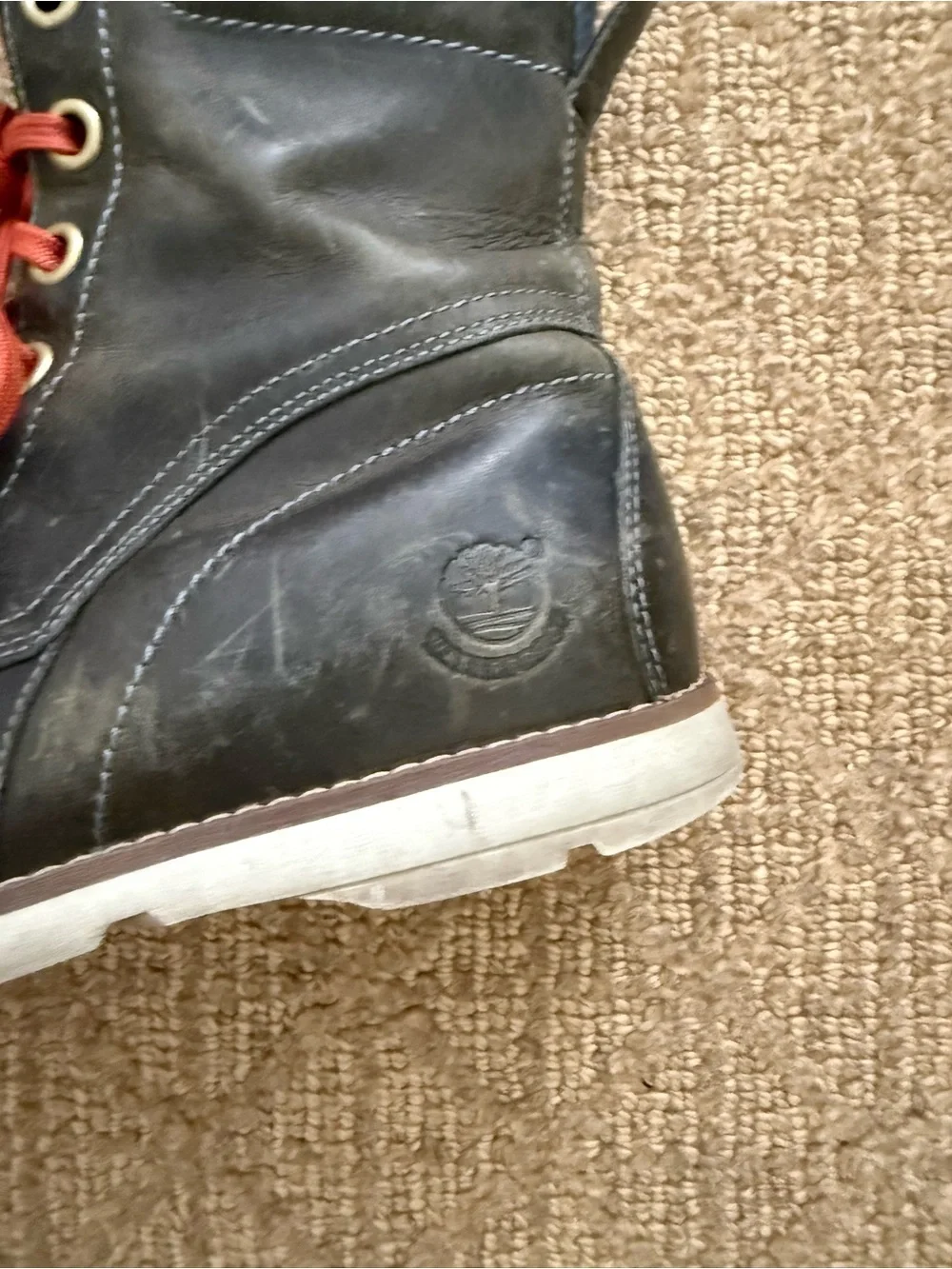 Timberland close up